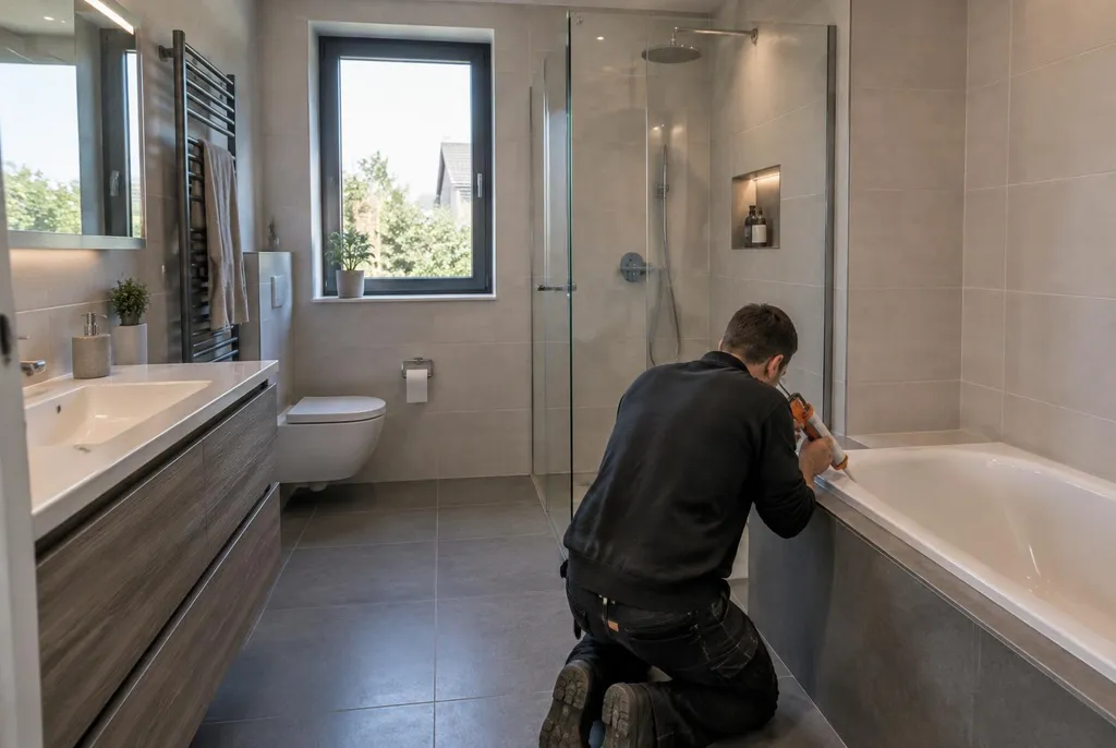 Kitbedrijf Voorschoten – badkamer kit vervangen bij de douche